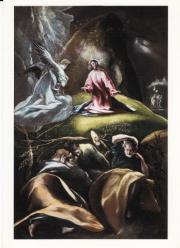 El Greco: Krisztus az Olajfák hegyén